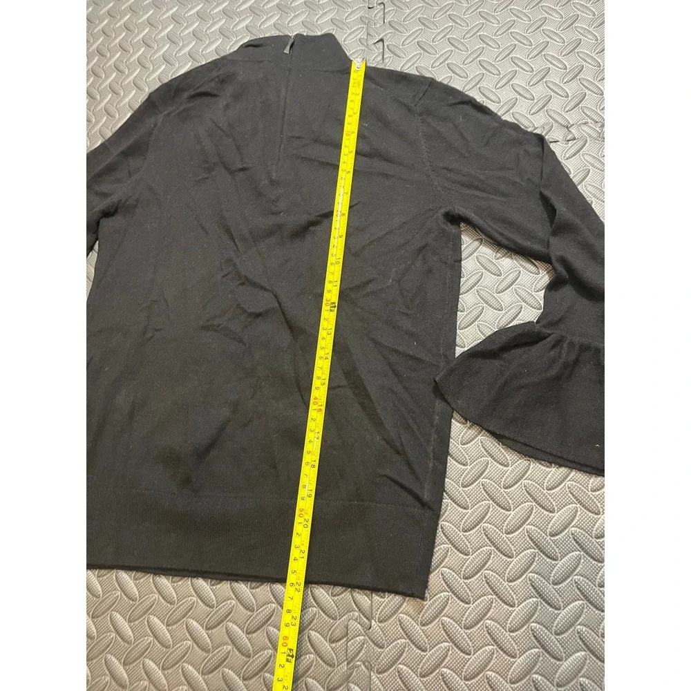 Peter Millar Coat Mens Large Black 100% Cashmere Silk Lined Car Coat Jacket